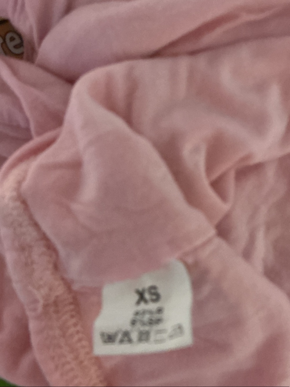 Arca Pink Cropped Tank with Ruched Front - Picture 2 of 3